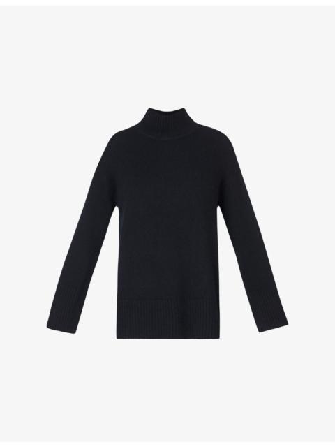 Sweaty Betty Alpine Funnel-Neck Knitted Jumper