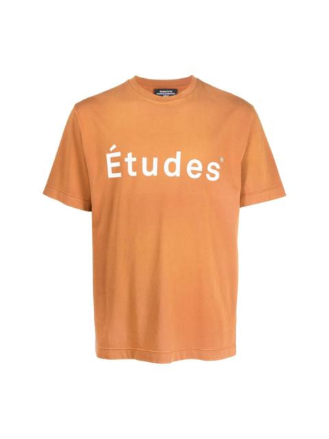 Étude logo-print short-sleeved T-shirt