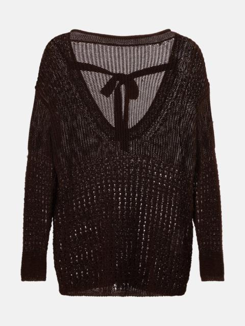 Max Mara Paggi cotton-blend sweater