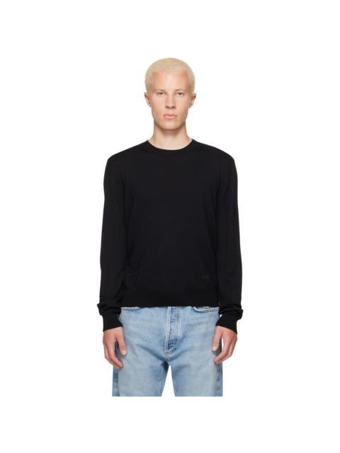 A.P.C. Black Matthieu Wool Sweater