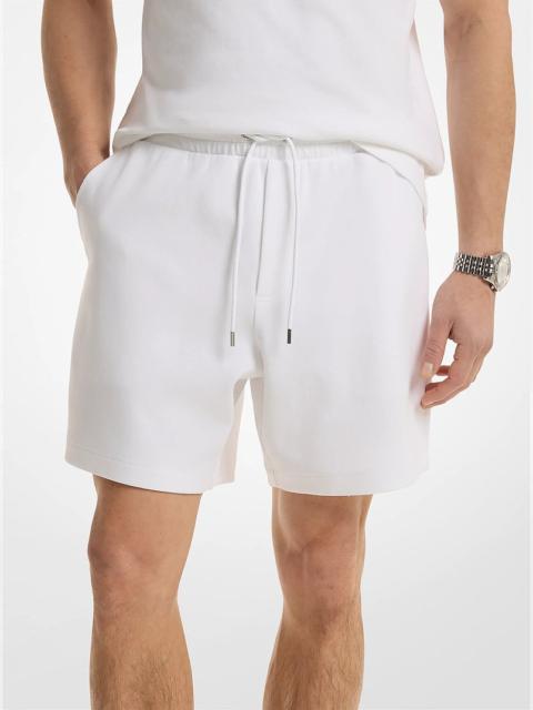MICHAEL KORS Logo Pocket Cotton Blend Shorts