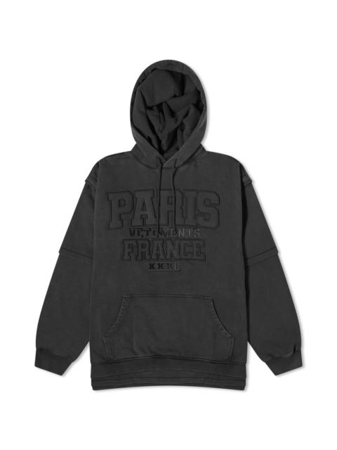 VETEMENTS VETEMENTS Paris Logo Hoodie