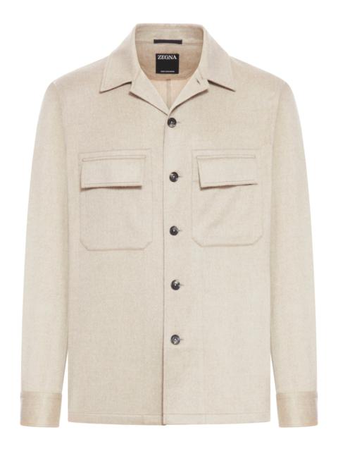 CASHMERE OVERSHIRT