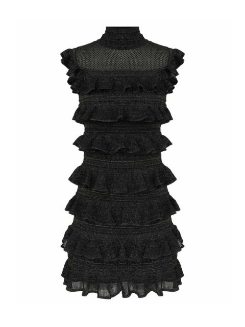 Zimmermann REBELLION FRILL MINI DRESS