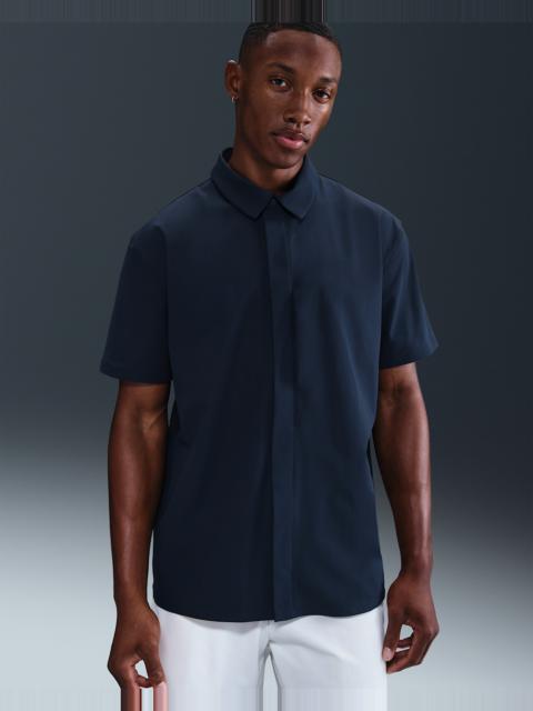 Nike 24.7 PerfectStretch Men's Dri-FIT Short-Sleeve Snap-Down Top