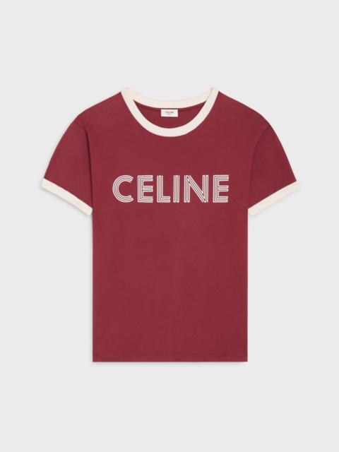 celine loose T-shirt in cotton jersey