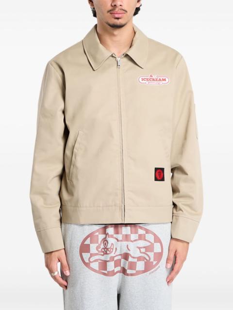 ICECREAM Supplies Work zipped jacket