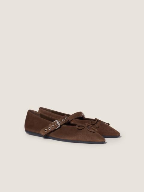 Miu Miu Suede ballerinas