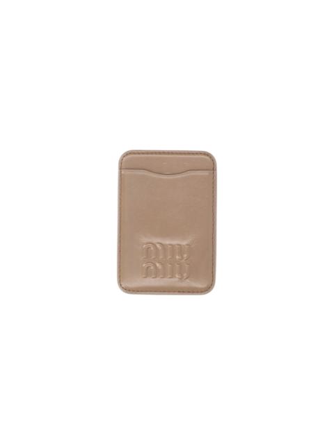 Miu Miu CARDHOLDER LOGO