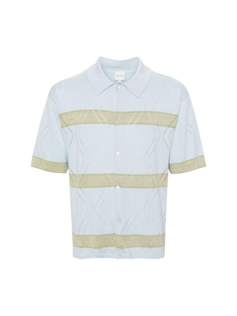 Paul Smith striped organic cotton shirt