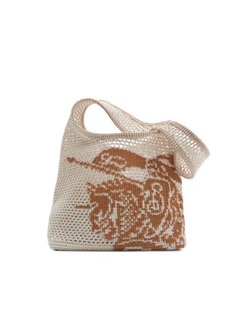 Burberry small EKD Crochet tote bag