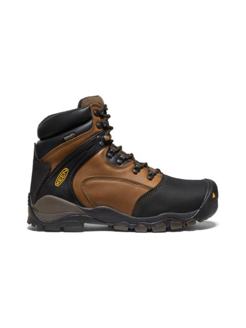 KEEN Men's Louisville 6" MET Waterproof Boot (Steel Toe)