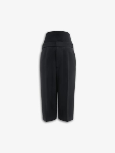 Alaïa WOOL GABARDINE BERMUDA SHORTS