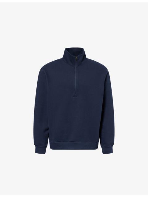 lululemon Steady State Half-Zip Cotton-Blend Sweatshirt
