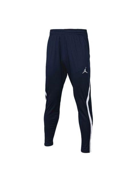 Air Jordan 23 Alpha Dri-Fit Training Sports Pants Deep Blue White 889712-419