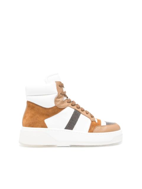 FABIANA FILIPPI high-top lace-up sneakers