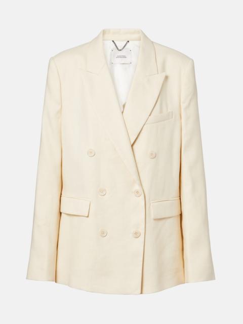 DOROTHEE SCHUMACHER Casual Sophistication linen and cotton blazer