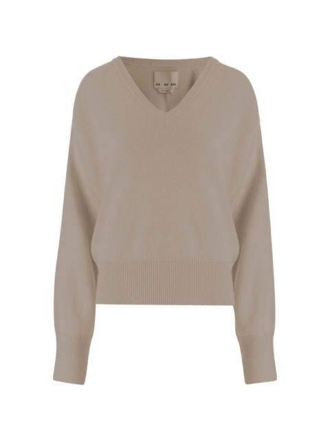 SA SU PHI V-neck cashmere sweater