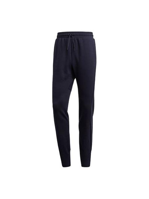 adidas M VRCT Pant Knit Sports Long Pants Navy Blue FM4350