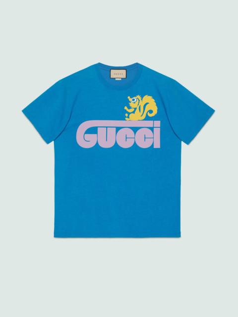 Retro Gucci skunk print T-shirt