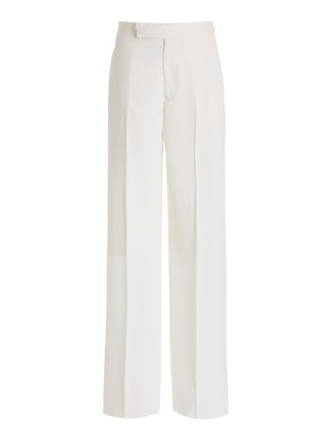 GABRIELA HEARST Vista Pant in Ivory Wool Twill