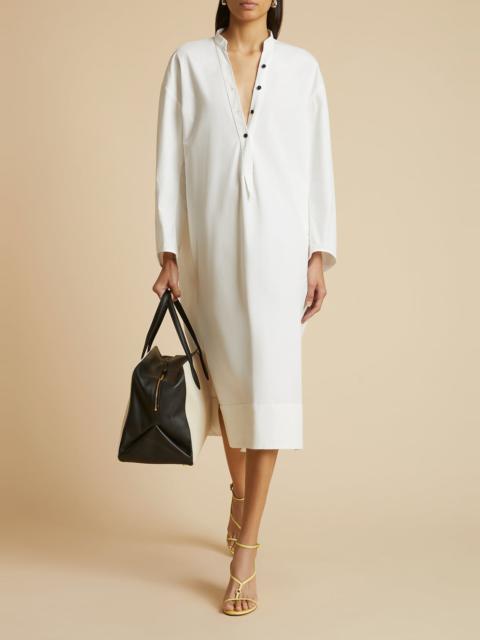 The Brom Dress in White