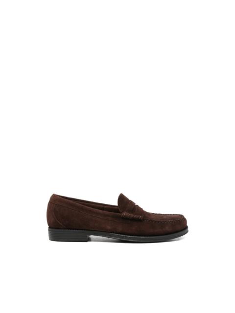 G.H.BASS Easy Weejuns Larson suede loafers