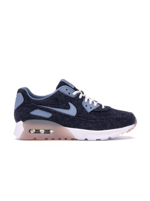 Nike Air Max 90 Ultra Premium Midnight Navy/Blue Grey-White (Women's)