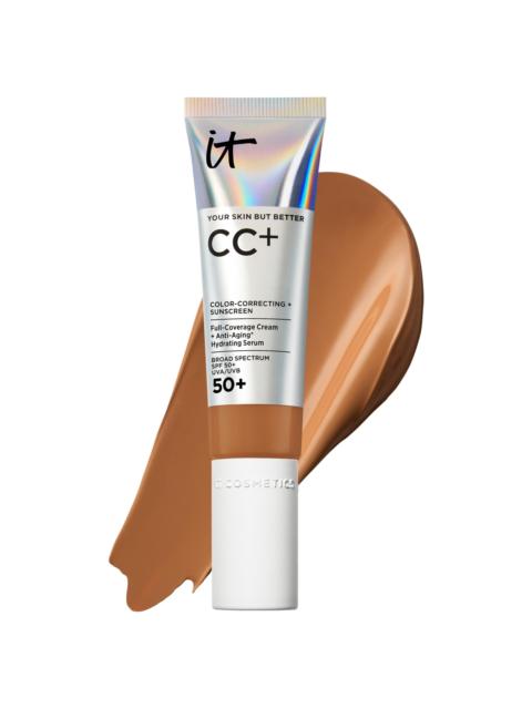 IT Cosmetics CC+ Cream Full Coverage Color Correcting Foundation with SPF 50+