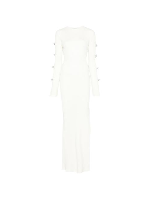 MACH & MACH bow-detail dress