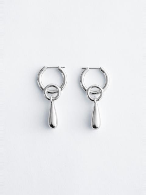 & Other Stories Drop Pendant Hoop Earrings