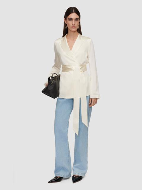 Archer Silk Satin Jacket