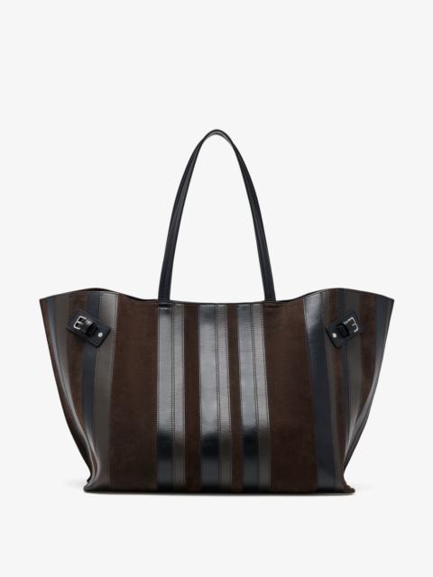Proenza Schouler Days Carryall in Calf Striped Intarsia