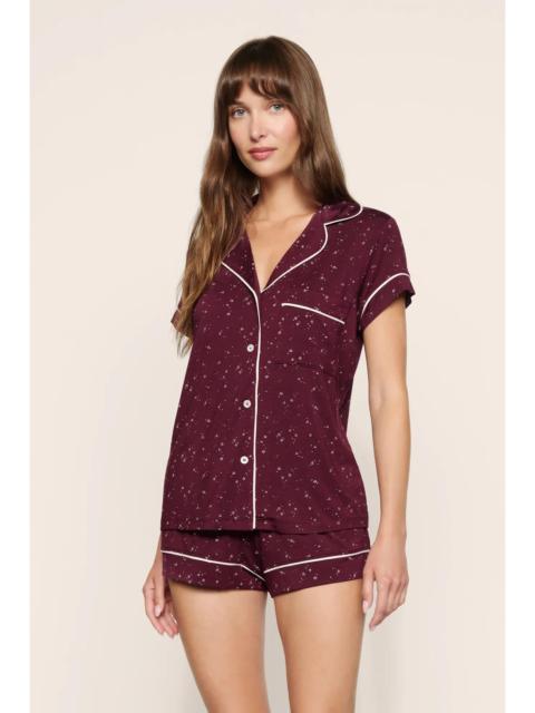 eberjey Gisele Printed TENCEL™ Modal Shortie Short PJ Set
