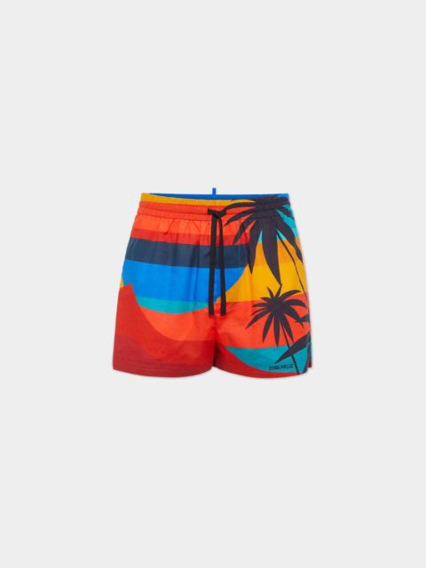 DSQUARED2 SUMMER LOVERS SUNSET SHORTS