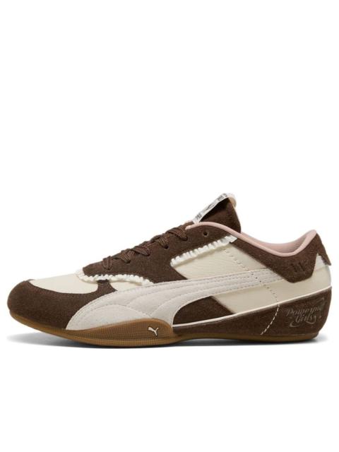 PUMA (WMNS) PUMA x The Powerpuff Girls Bella Mina 'Chocolate Warm White' 408841-01