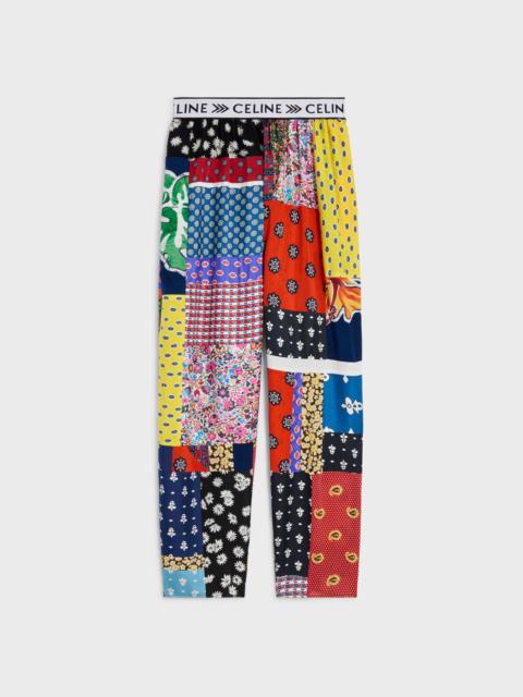CELINE patchwork trousers IN patchwork
