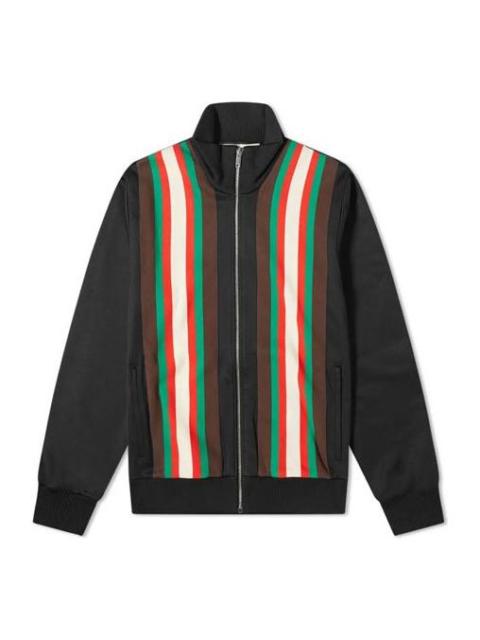 GUCCI Gucci Vintage Plain Knit Zip-Up Jacket For Men Black 615731-XJCFQ-1060