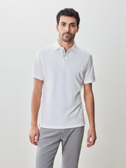 ROBERT BARAKETT The Barakett Herringbone Polo