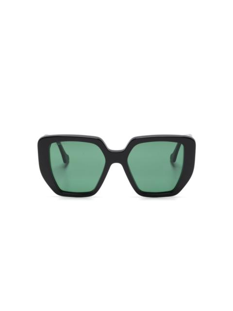 GUCCI oversized square frame sunglasses