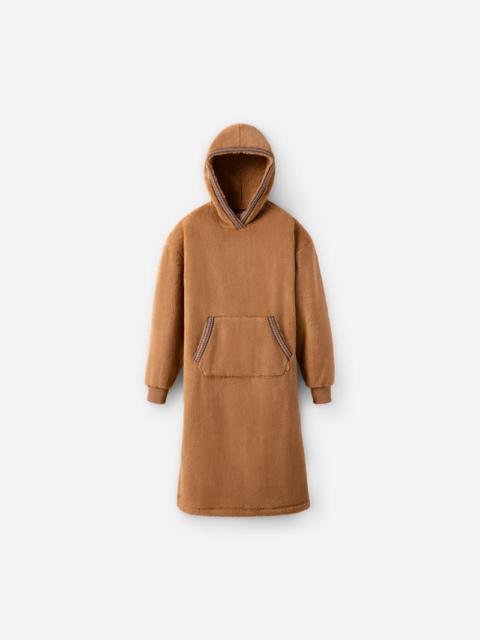 UGG ®fluff Oversized Hoodie Fleece/Recycled Materials Tops in Chestnut