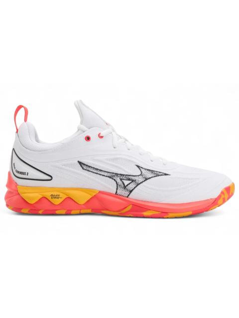 Mizuno Mizuno Wave Luminous 3 White Fiery Coral 2 Citrus