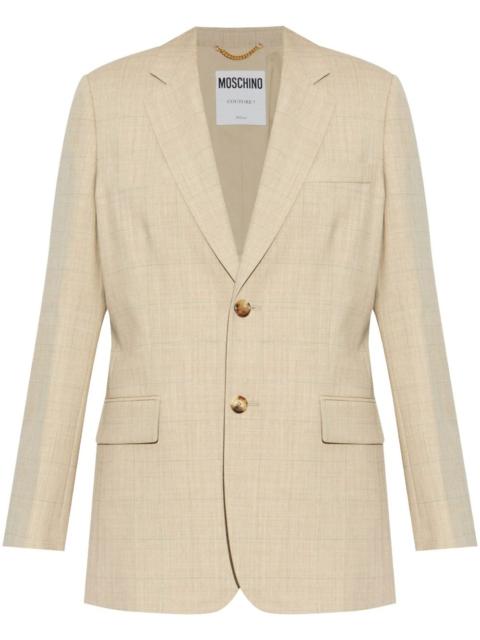 Moschino virgin-wool blazer