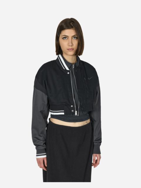 Destroyer Cropped Canvas Jacket Black / Anthracite