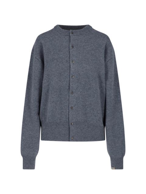 extreme cashmere CASHMERE-BLEND CARDIGAN "LUCE"