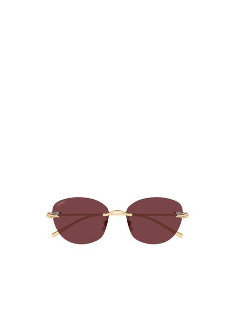 Cartier Trinity rimless sunglasses