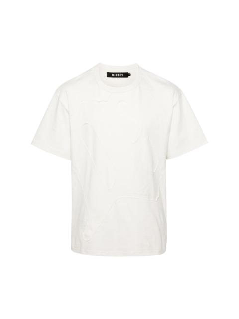 patchwork cotton T-shirt