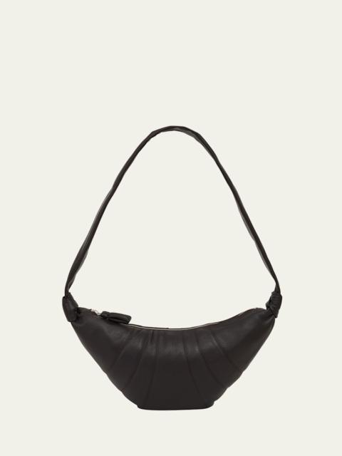 Lemaire Men's Medium Croissant Leather Shoulder Bag