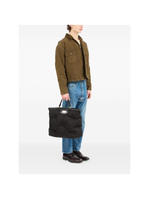 Maison Margiela Glam Slam quilted padded tote bag