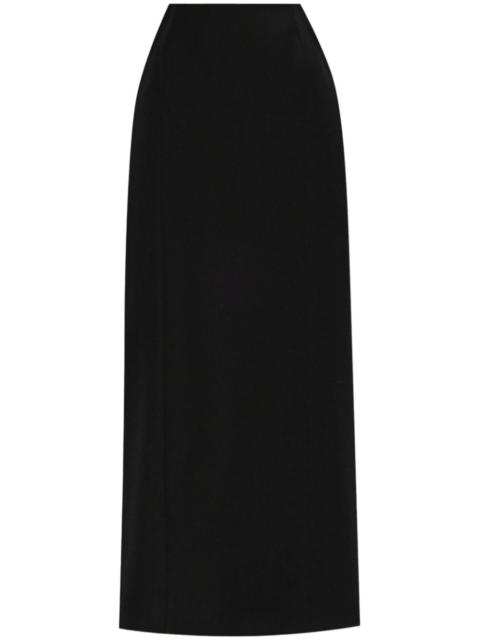 BALENCIAGA wool maxi skirt